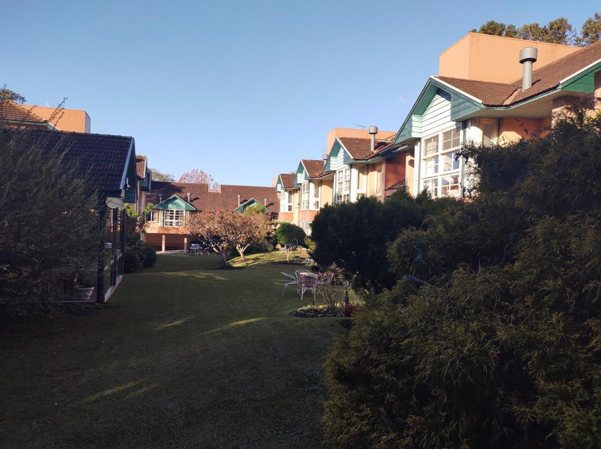 Agradável Apt 2Quartos para família próx ao Lago Negro - 4 min do centro- com churrasqueira Gramado Exterior foto